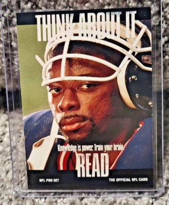 1991 Pro Set - Think About It Small Text on Back #373 Carl Banks - Image 1 of 2