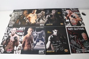 UFC Autographed Signed 8.5x11 Photograph Promo Card Evans Chuck - Picture 1 of 9