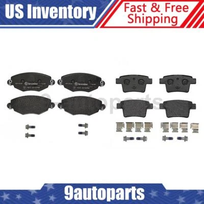 Brembo Disc Brake Pad Set Front Rear Set of 2 Fits 2005-2008 Jaguar X-Type - Image 1 of 3