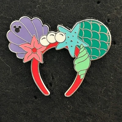 2025 - Ariel - Little Mermaid - Mickey Ears - Hidden Disney - Pin - Image 1 of 4