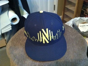 Gorra para hombre New Era 9Fifty Snapback Nashville SC Skyline Flat Bill azul marino - Imagen 1 de 9