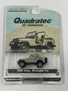 Greenlight 1989 Jeep Wrangler YJ  Quadratec 30th Anniversary 1/64 - Picture 1 of 6