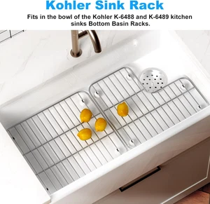 K-6639-ST Bottom Basin Racks for Kohler K-6488 and K-6489 Bottom Basin Racks Rig - Picture 1 of 7