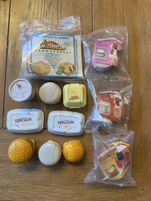 12- Food & McDino Changeables Transformer toys Robot/Dinosaur McDonalds 80s/90s - Image 1 of 4