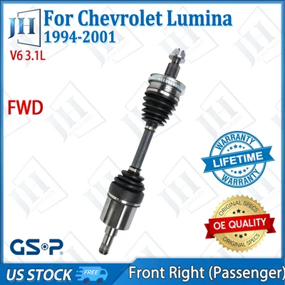 Eje CV pasajero delantero derecho original para Chevrolet Lumina V6 1994-01 3,1 L tracción delantera Foto 1 de 4