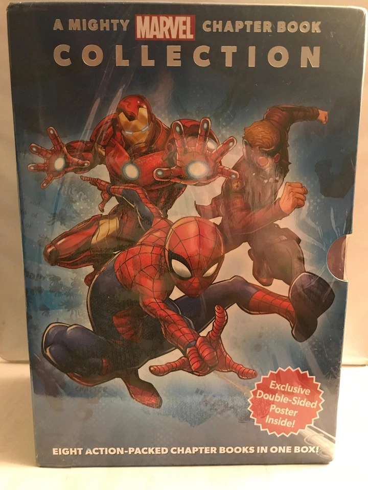 A MIGHTY MARVEL CHAPTER BOOK COLLECTION , EIGHT ACTION-PACKED CHAPTER BOOKS ... - Image 1 of 1