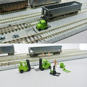 Diorama 1/150 Forklift Model Garage Repair Workshop Scene Prop Model Accessories - Picture 1 of 30
