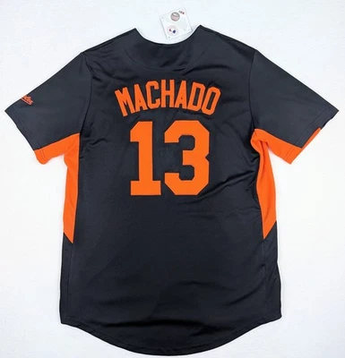 Baltimore Orioles Manny Machado Jersey Large Bird Patch Logo Stitched Tx3 Cool - Image 1 of 4