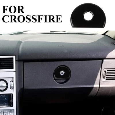 Capa de alça interna preta brilhante acabamento adequado para Chrysler Crossfire - Imagem 1 de 4