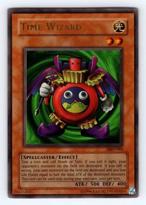 Yugioh Time Wizard MRD-065 Unlimited Ultra Rare Holo - LP 💎 - Image 1 of 2