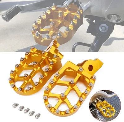 Motorcycle Foot Pegs CNC Foot Pedal For Suzuki RMZ250 2007-2024 RMZ450 2005-2024 - Image 1 of 4