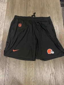 Mens Nike Cleveland Browns NFL Football Shorts Medium - Picture 1 of 1