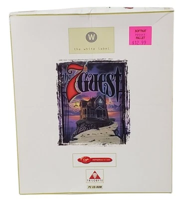 The 7th Guest - OG 1992 Big Box Retail DOS CD-ROM Game NEW SEALED Damaged Box - Image 1 of 4