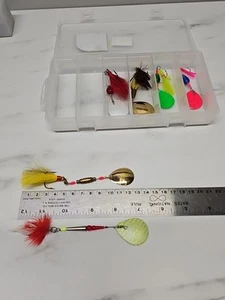 6Pcs Fishing Lures Spinnerbaits hand crafted Colorado Blades-As Shown - Picture 1 of 12