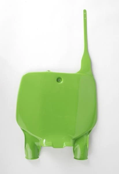 UFO Plastics KA03701026 Front Number Plate - KX Green Foto 1 de 1