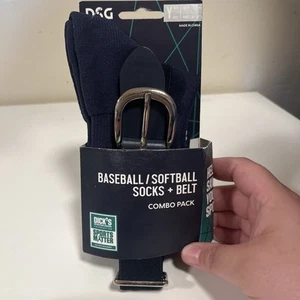 Pair Of DSG Baseball/Softball Socks Navy Sz Small 13K-4Y NEW - Picture 1 of 3
