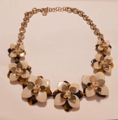 Collar Charter Club ~ imitación caparazón de tortuga crema  Foto 1 de 4