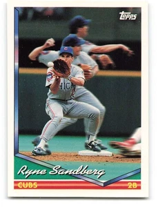 1994 Topps #300 Ryne Sandberg Chicago ID:62007 - Picture 1 of 2
