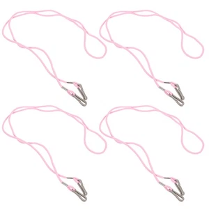 4 Pcs Finger Wrist Lanyard Rope Kids Neck Hanger Ski Gloves Strap Safety - Picture 1 of 12