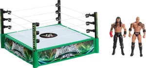 Mattel WWE Bloodline Rules Juego con Anillo y 2 Figuras de Acción de 6 Pulgadas THE ROC - Imagen 1 de 4