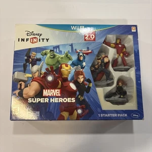 WiiU 2.0EDITION DISNEY MARVEL SUPERHEROES INFINITY STARTER PACK DISNEY NOS (NEW) - Picture 1 of 8