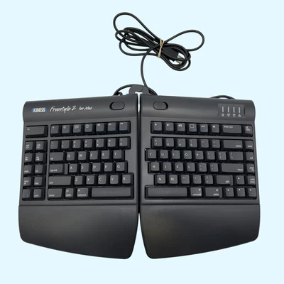 Kinesis Freestyle2 Ergonomische Tastatur mit VIP3 Liftern für Mac KB820PBUS #MB0032 - Bild 1 von 4