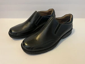 Dockers Herren "Director" Slipper Schuhe schwarz Leder Größe 8 M neu im Karton neu im Karton - Bild 1 von 8