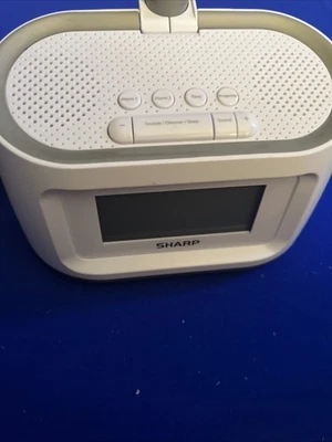 Sharp Projection Alarm Clock Soothing Nature Sleep Sounds Dual Alarm SPC585 - Image 1 of 4