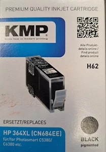KMP Patrone H62 ersetzt HP 364XL black - Bild 1 von 1