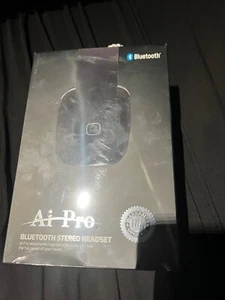Ai Pro 200 Plus Bluetooth Stereo Foldable Headset Headphones Sealed - Picture 1 of 2