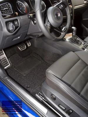 Juego de 2 alfombrillas CocoMats personalizadas para coche Volkswagen Golf MK7 2012-2017 Foto 1 de 4