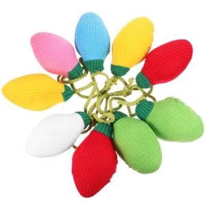 Christmas Garland Pom Lantern Decoration Xmas Decorations Accessories - Picture 1 of 12