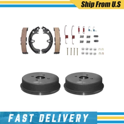 Se adapta a Toyota Corolla 1999-2001 tambores traseros zapatas de freno y kit de resorte de herrajes Foto 1 de 4