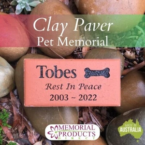Clay Paver Plaque (Cat/Dog - Personalised) - Picture 1 of 19