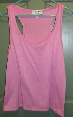 Пуловер Caribbean Joe Lounge розовый эластичный спортивный рукав майка размер L - Изображение 1 из 4