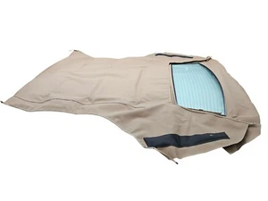 Fits: Ford Mustang 94-04 Soft Top & Defroster glass window Saddle Vinyl - Picture 1 of 5