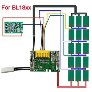4-wire 18V 9Ah BL1830 Battery PCB Charging Protection Circuit Board for Makita - Picture 1 of 9