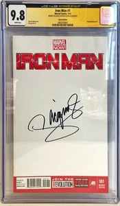 2013 Marvel Iron Man #1 Manny Pacquiao Pacman Signed Auto Comic JSA CGC 9.8 - Picture 1 of 4