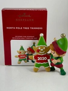 Nordpol Baumschneider #8 - 2020 Punze Ornament - Elfe mit Lebkuchenmann - Bild 1 von 12