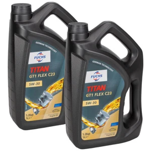 10L FUCHS TITAN GT1 FLEX C23 5W-30 Motoröl BMW LL04 MB 229.31/51/52 VW 505.00/01 - Bild 1 von 3