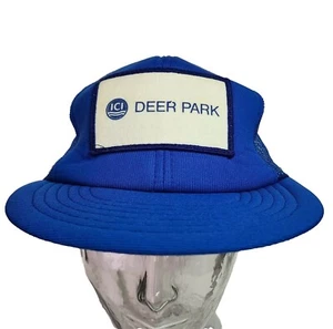 Vintage ICI Deer Park Hat Trucker Cap Mens Chemical Industries Australia VIC - Picture 1 of 10