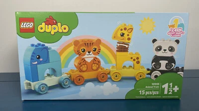 LEGO DUPLO #10955 2020 - Mi primer juguete de construcción de tren de animales (15 piezas) Foto 1 de 4