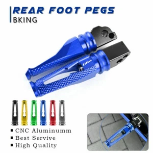 Motorcycle Rear Footrests Foot Pegs Footpeg Set for SUZUKI BKING BK1300 - Foto 1 di 25