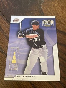 2001 Donruss Signature Series 2002 Chicago Sun-Times Collection 5/5 Phil Nevin