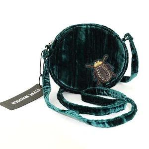 Bolso bandolera/bolso de hombro Steve Madden Lotus mini cantina $78, verde - Imagen 1 de 5