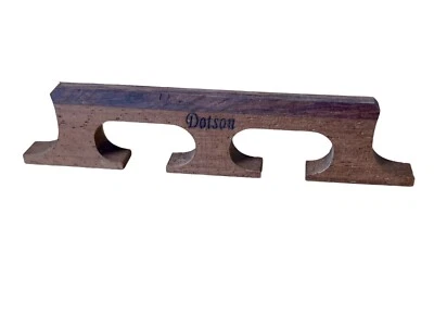 Puente Banjo Madera Vieja Nogal Dotson, Gibson Stelling Deering Tono Potencia Claridad Foto 1 de 4