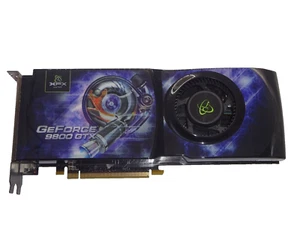 XFX GeFORCE 9800 GTX PLUS PCIE 512MB DDR3 GRAFIKKARTE 2xDVI S-VIDEO #GK10198 - Picture 1 of 3