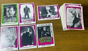 1980 Topps Creature Feature 88 Card Set With 22 Card Sticker Set - Picture 1 of 4