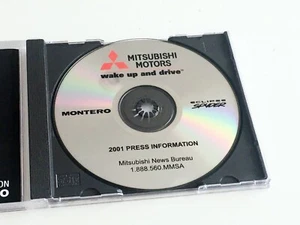 2001 Mitsubishi Sspyder Montero Press Kit - Picture 1 of 1