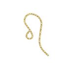 4 Pairs 14K Gold Filled Sparkle Ear Wire Hook for Earing Jewelry Making 1/20 14K